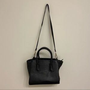 H&M Faux Croc Structured Satchel Purse
